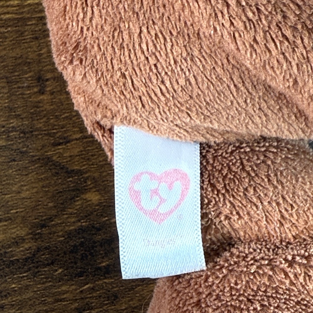 Ty Plush Monkey in Soft Brown - Picture 7 of 10
